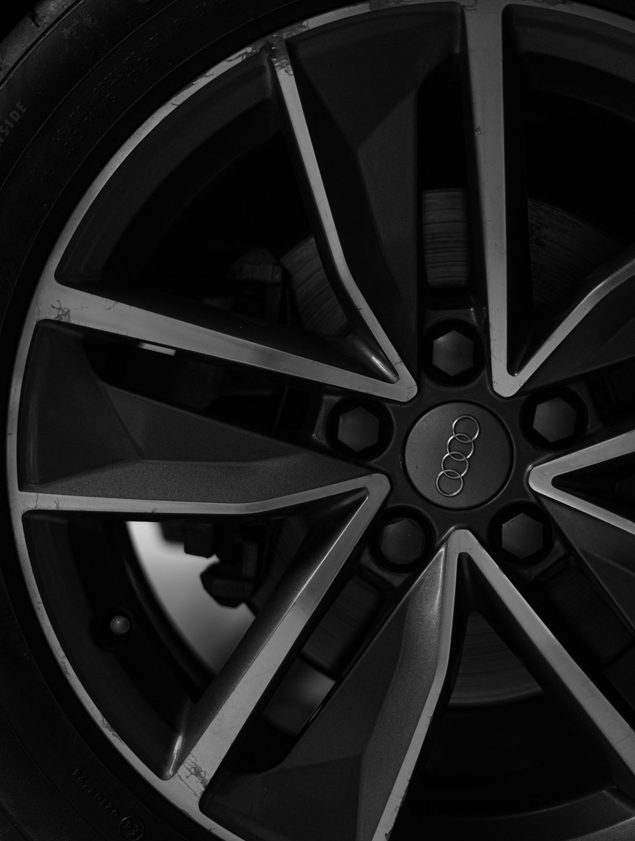 Audi alloy detail